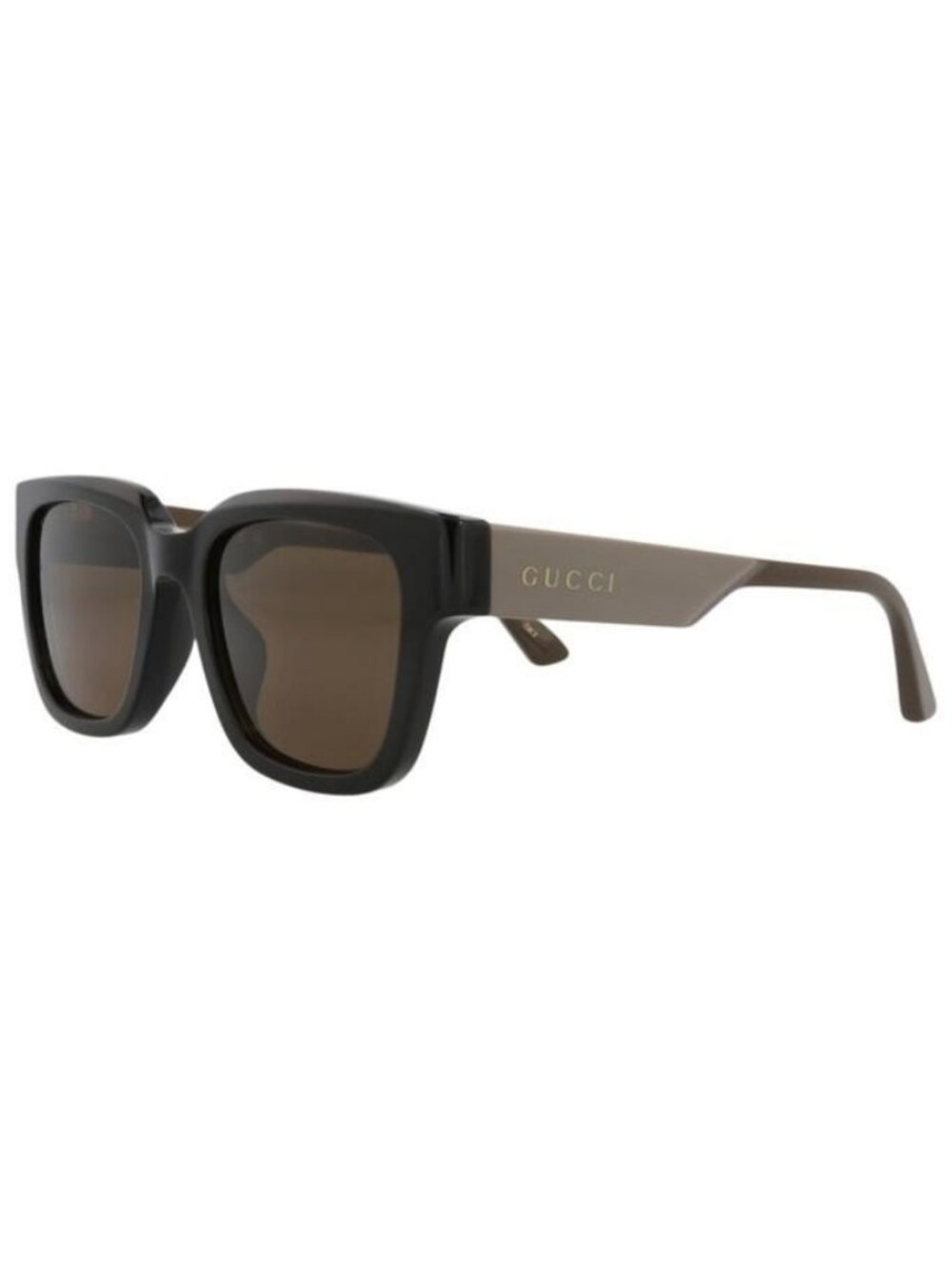 New Gucci Mens Square/Rectangle Black Green Brown Fashion Designer Sunglasses